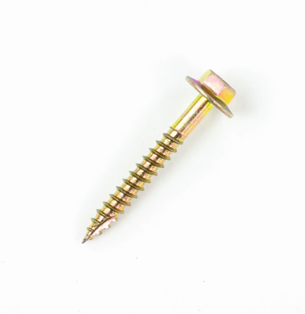 SCREW T17 HEX BARE ZINC 10-12 X 20 
